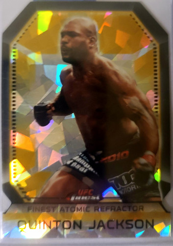 Topps 2011 finest ufc quinton - finest,